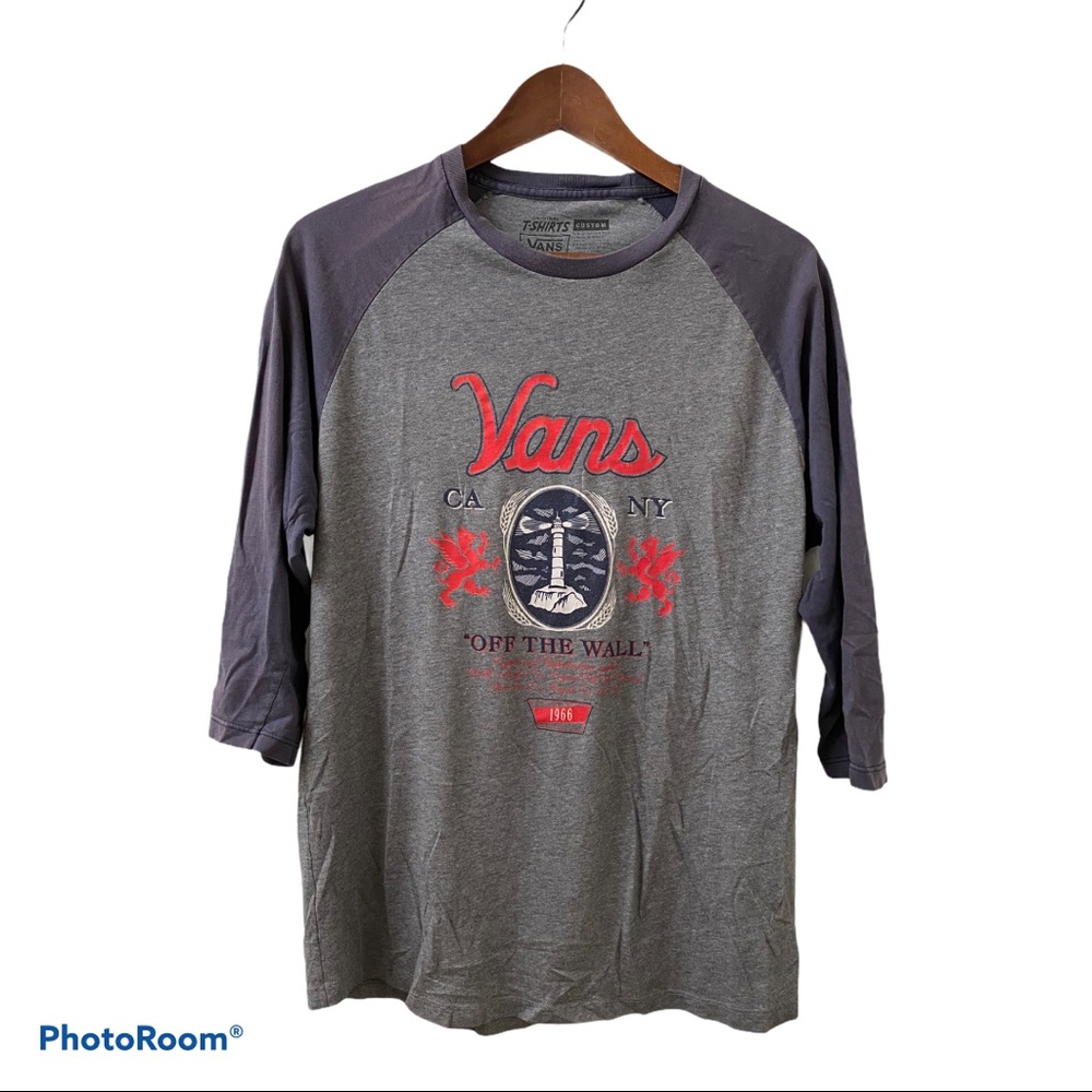 Vans Off the Wall Raglan Baseball Tee